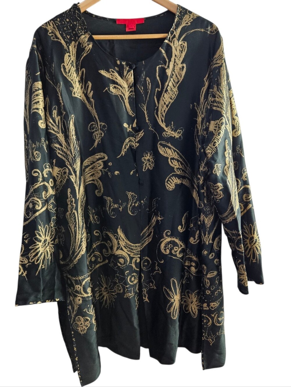 Shamask Silk Women's Kimono Robe